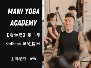 【瑜伽经】第二章滅道篇第4序列—Will